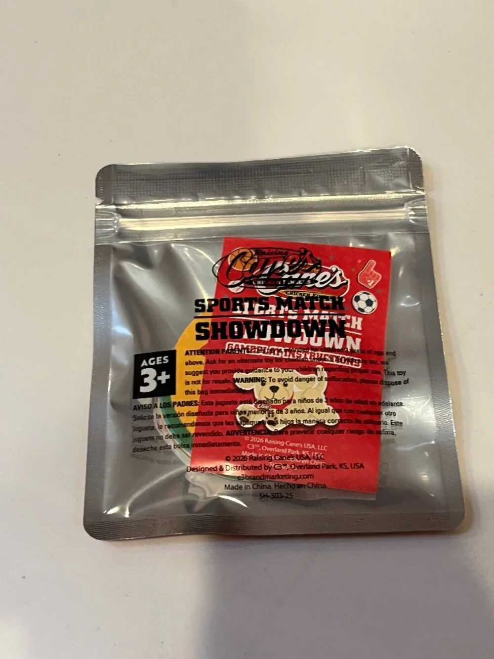 Raising Canes Sports Match Showdown Game NIP